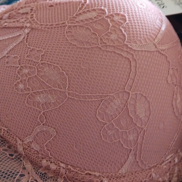 LACE PUSH-UP BRA by RENE ROFE. NWT - Picture 2 of 6